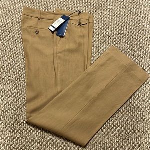 Brand new Faconnable ladies dress slacks. Wool/linen blend. Tweed fabrication